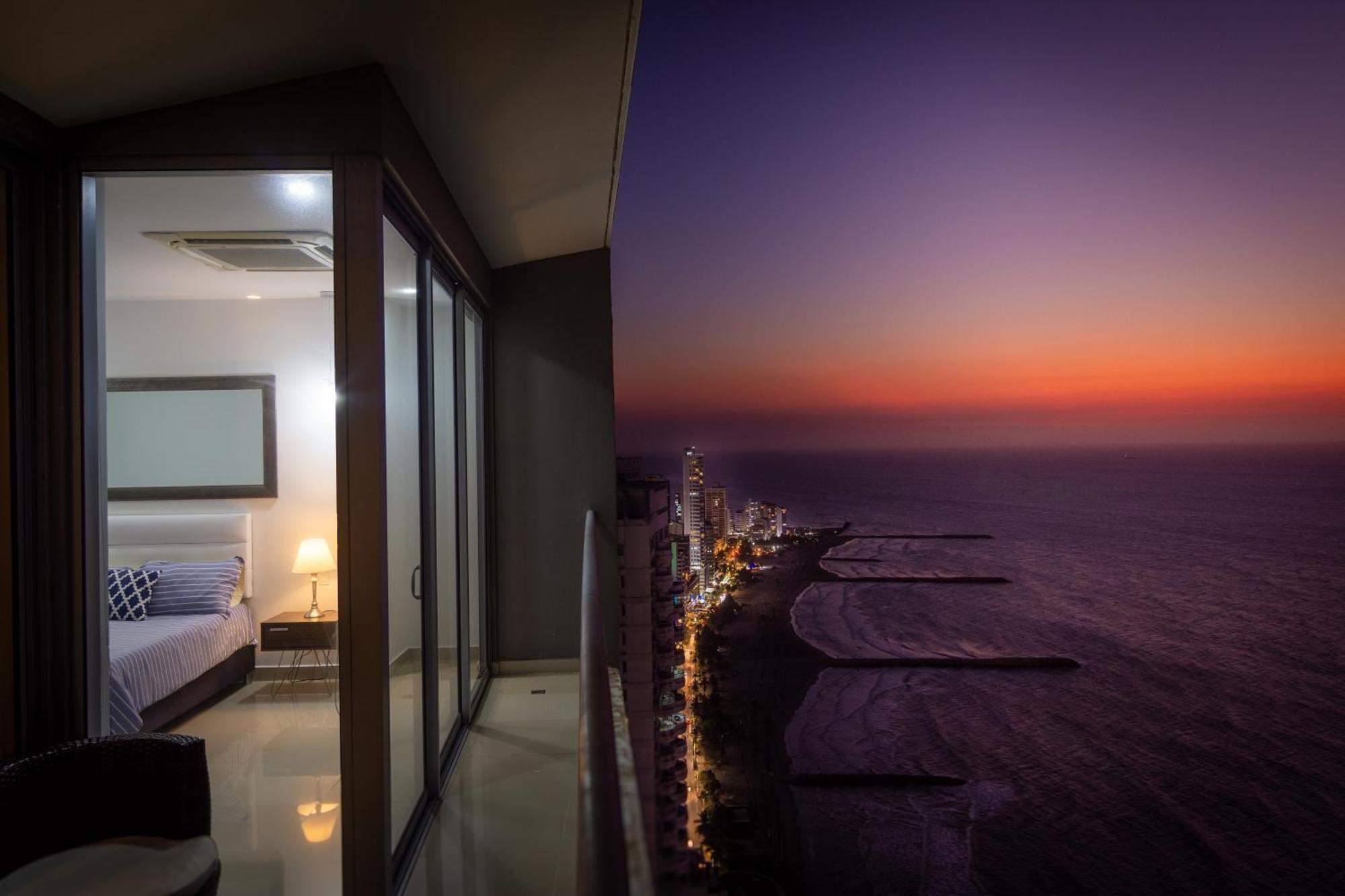 41St Fl Beach Condo In Bocagrande Cartagena Exteriör bild