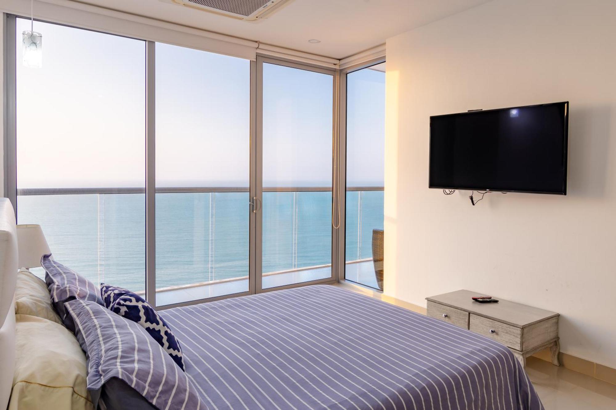 41St Fl Beach Condo In Bocagrande Cartagena Exteriör bild