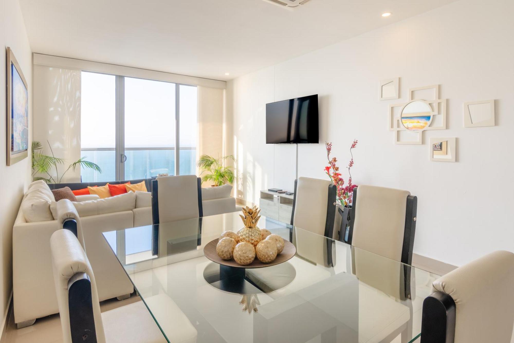 41St Fl Beach Condo In Bocagrande Cartagena Exteriör bild