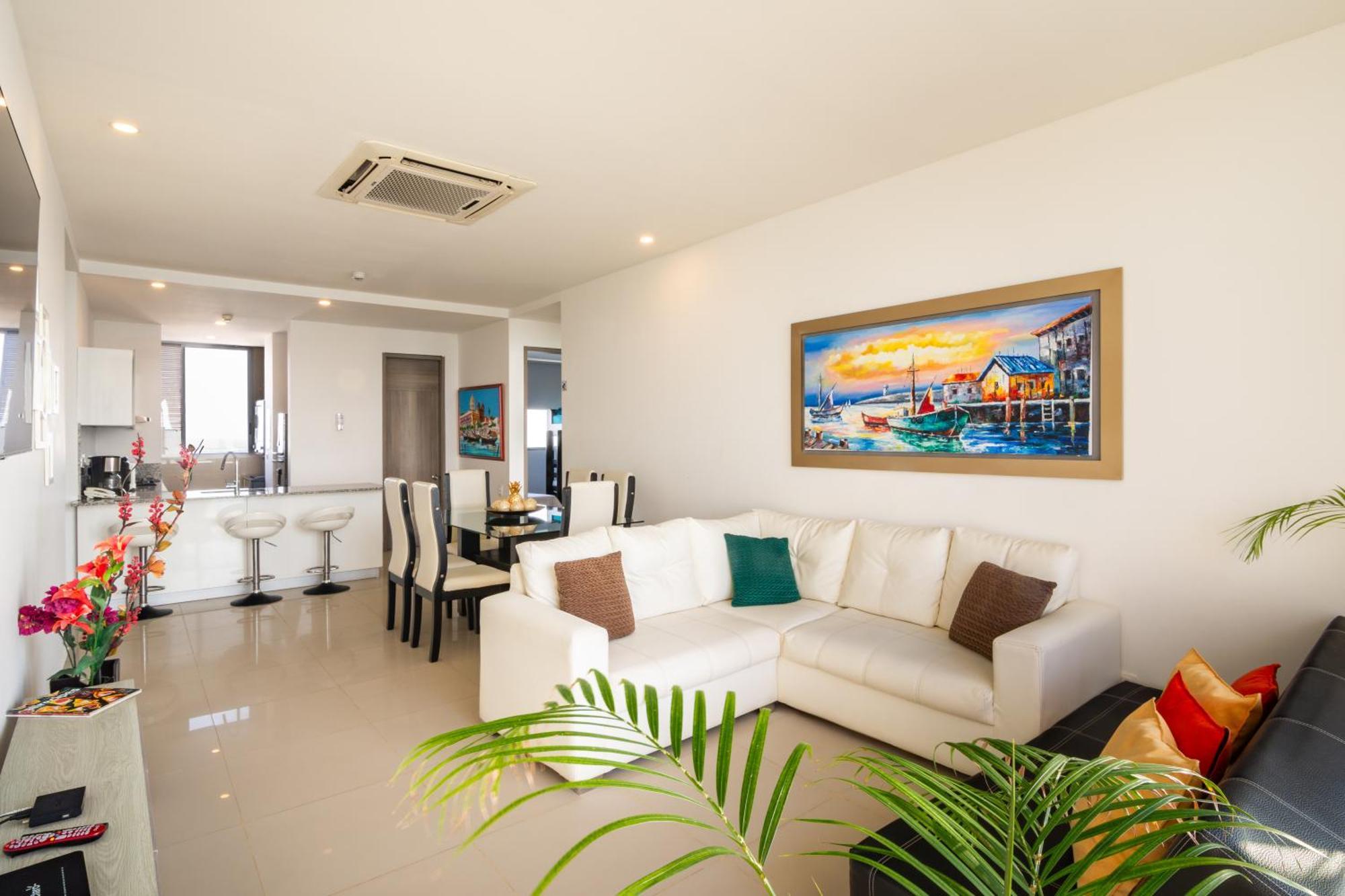 41St Fl Beach Condo In Bocagrande Cartagena Exteriör bild