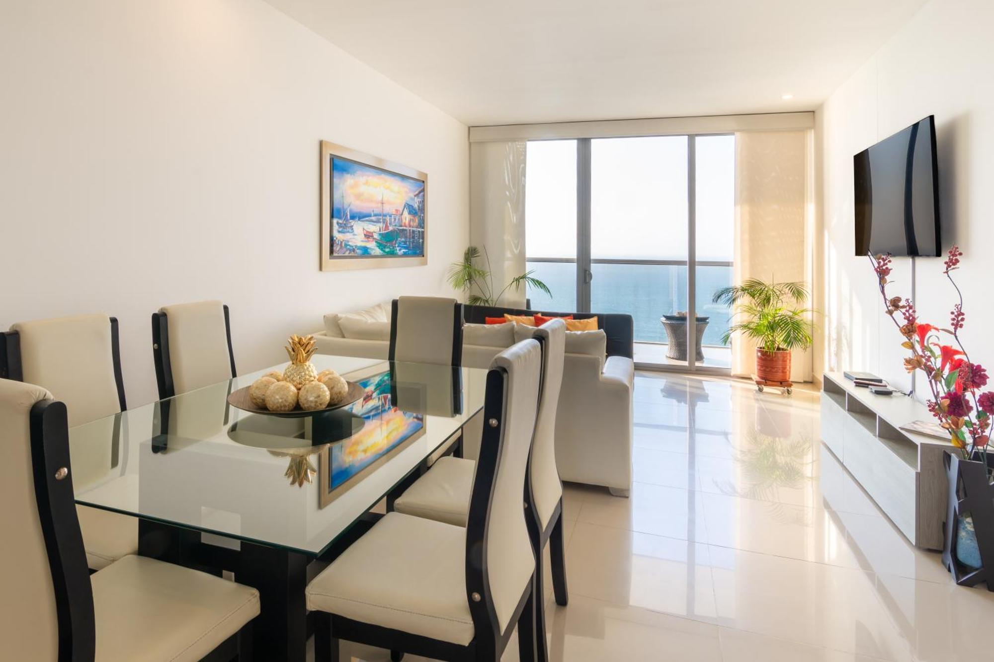 41St Fl Beach Condo In Bocagrande Cartagena Exteriör bild