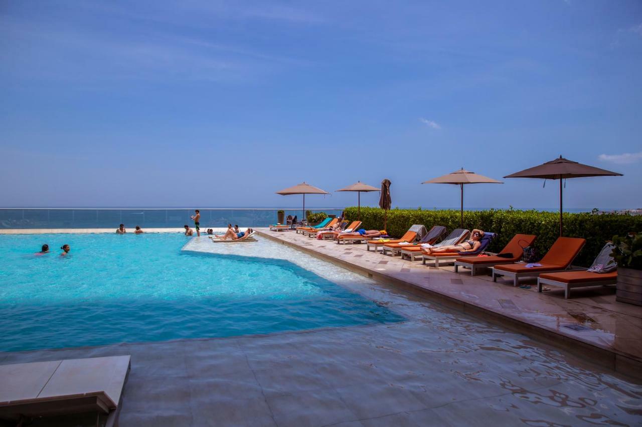41St Fl Beach Condo In Bocagrande Cartagena Exteriör bild
